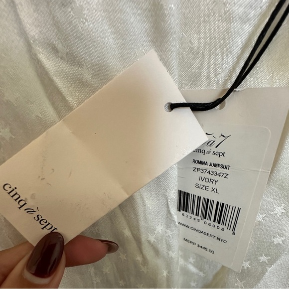 Cinq a Sept | Romania Star Print Jumpsuit - Picture 6 of 6